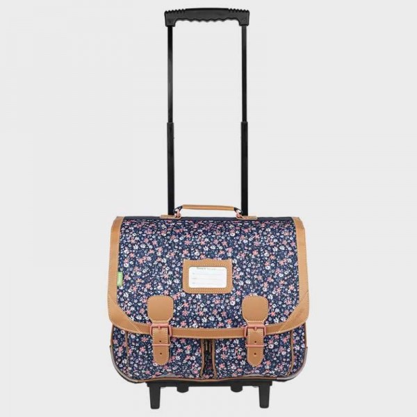 Cartable a roulettes Ava de la marque Tann s sur pecari