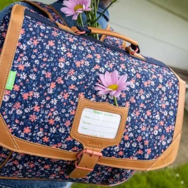 Tann's - Cartable avec poche gourde... Tann's - Cartable avec poche gourde...