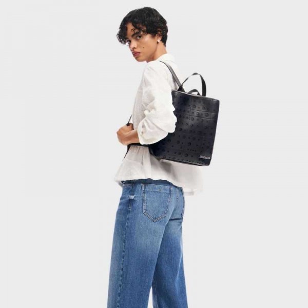 Desigual - Sac à dos effet cuir...