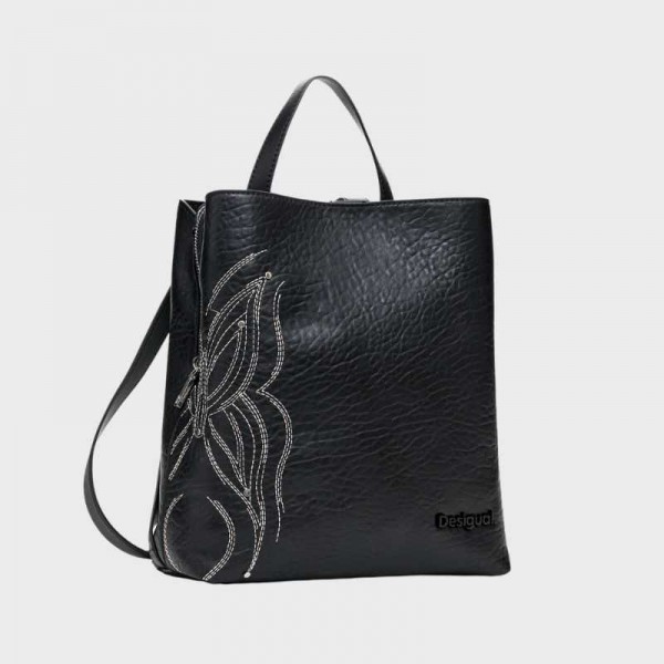 Desigual - Sac à dos noir papillon...