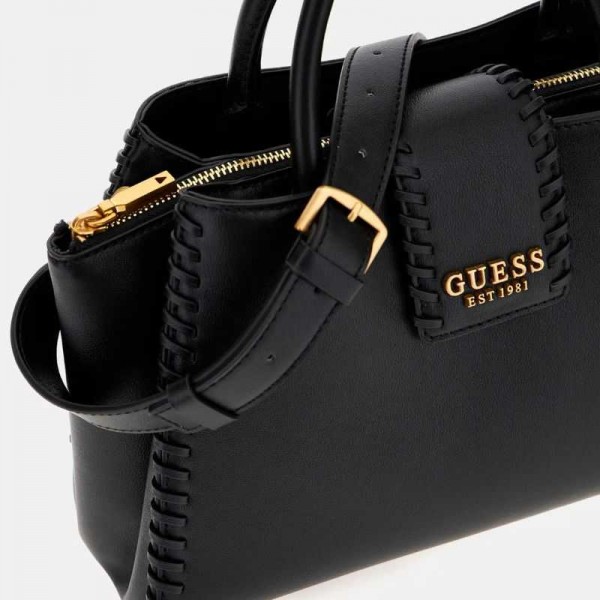 Guess - Sac à main Liberia Surpiqures... Guess - Sac à main Liberia Surpiqures...