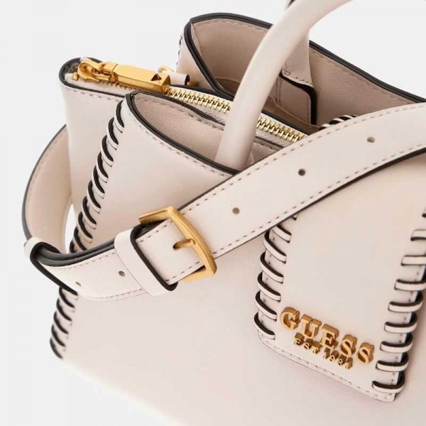 Guess - Sac à main Liberia Surpiqures... Guess - Sac à main Liberia Surpiqures...