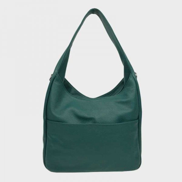 Anais - Sac porté épaule en cuir...