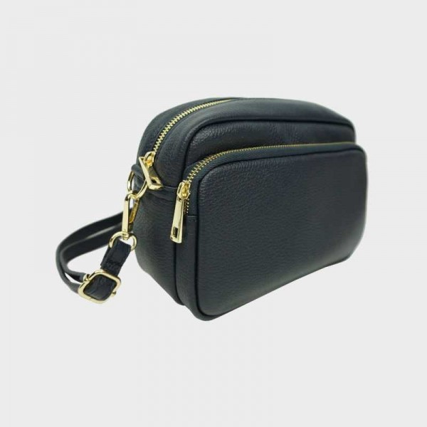 Anais - Sac bandoulière en cuir 2...