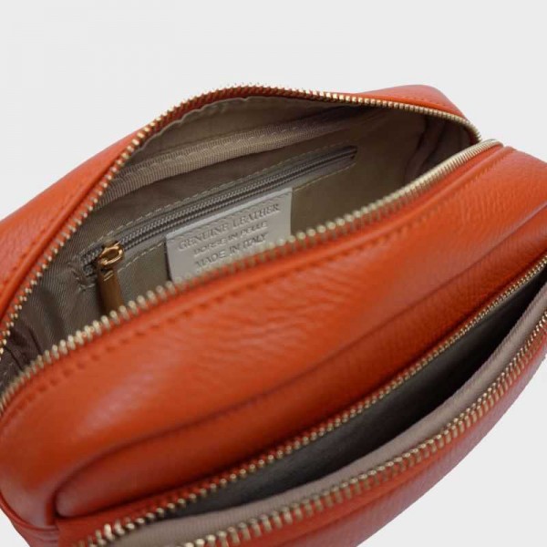 Anais - Sac bandoulière en cuir 2...