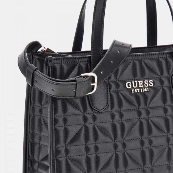 Guess - Sac à main surpiqué Silvana Guess - Sac à main surpiqué Silvana