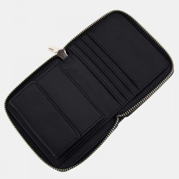 Guess - Petit porte monnaie surpiqué... Guess - Petit porte monnaie surpiqué...
