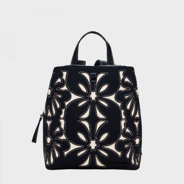 Desigual - Sac à dos imprimé floral...