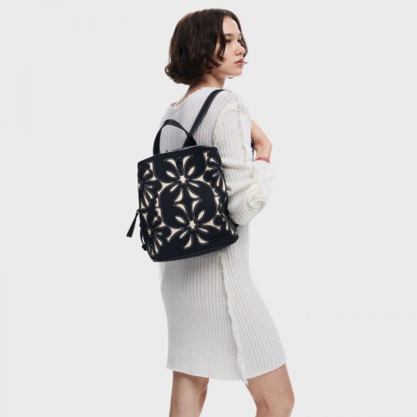 Desigual - Sac à dos imprimé floral...