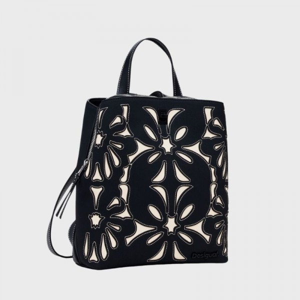 Desigual - Sac à dos imprimé floral...