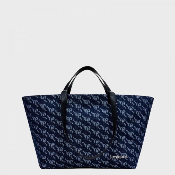 Desigual - Sac cabas en jean avec... Desigual - Sac cabas en jean avec...