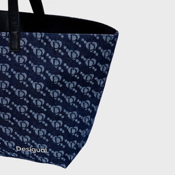 Desigual - Sac cabas en jean avec... Desigual - Sac cabas en jean avec...