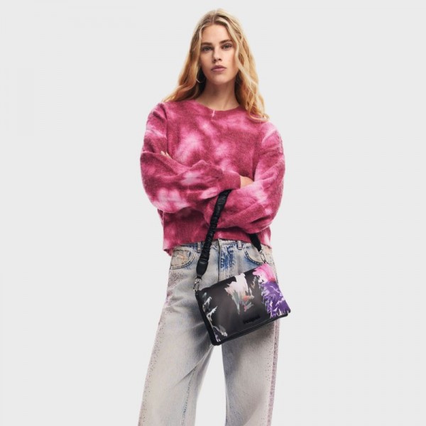 Desigual - Sac bandoulière noir...