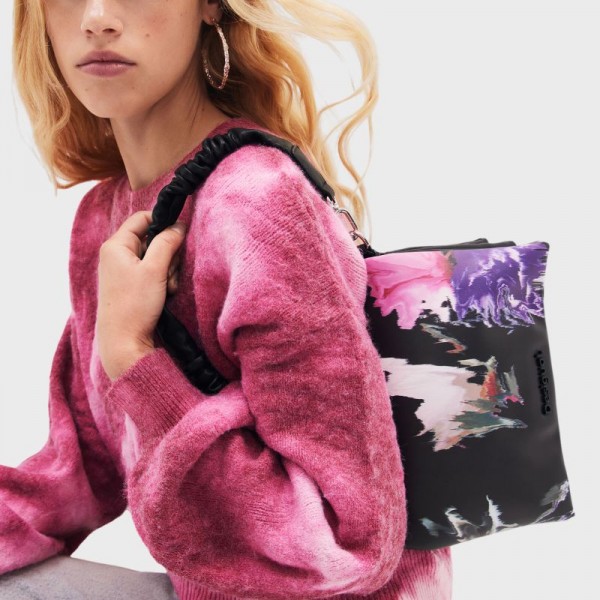 Desigual - Sac bandoulière noir...