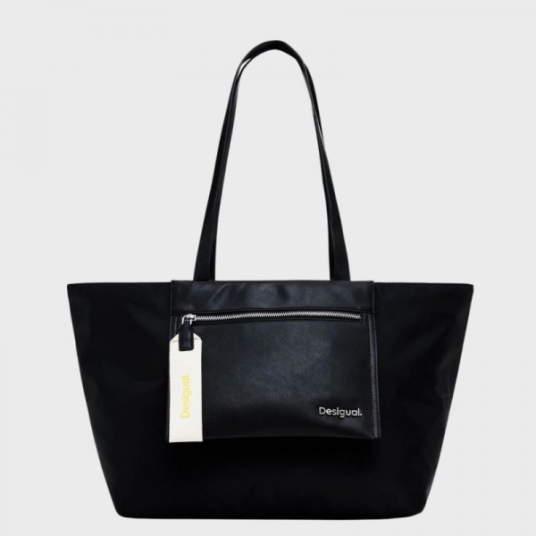 Desigual - Grand sac cabas en toile...