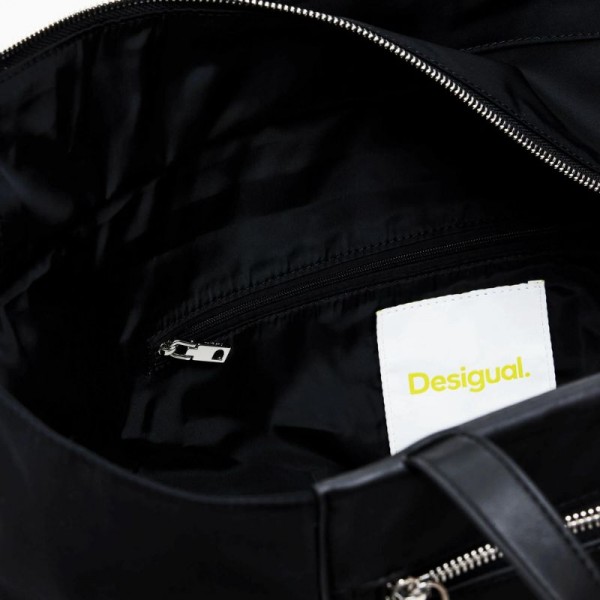 Desigual - Grand sac cabas en toile...