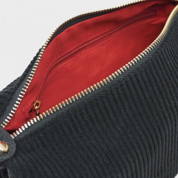 Anais - Sac bandoulière en velours 36633 Anais - Sac bandoulière en velours 36633