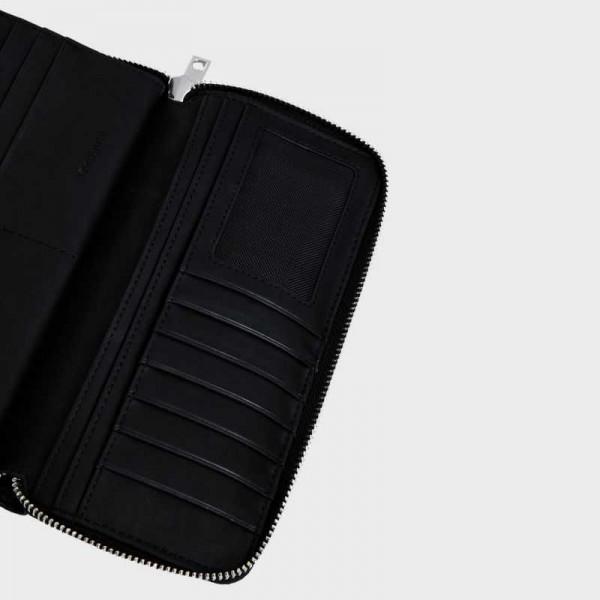 Desigual - Portefeuille noir imprimé...