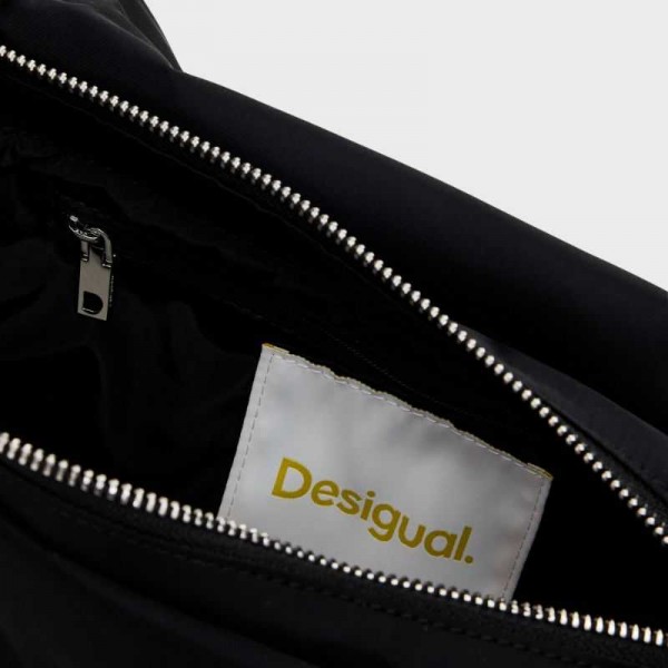 Desigual - Sac porté épaule en nylon... Desigual - Sac porté épaule en nylon...