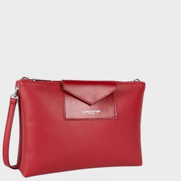 Lancaster - Sac bandoulière zippé 2... Lancaster - Sac bandoulière zippé 2...