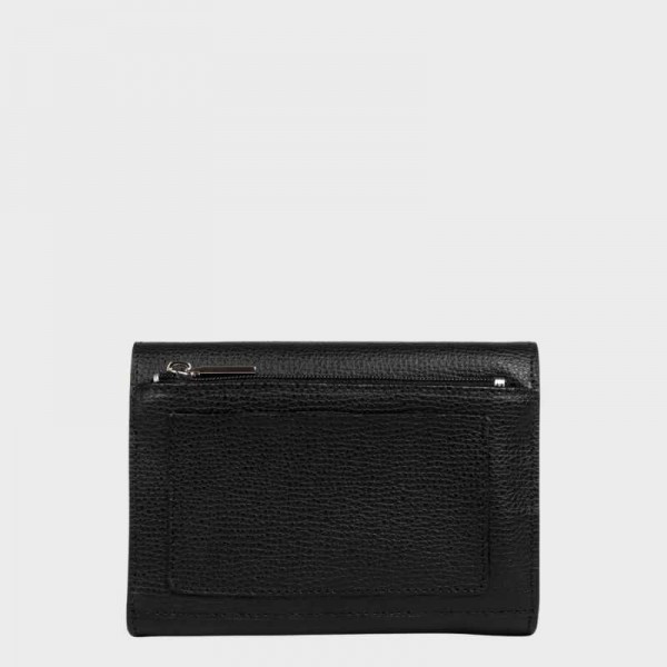 Lancaster - Portefeuille en cuir uni... Lancaster - Portefeuille en cuir uni...