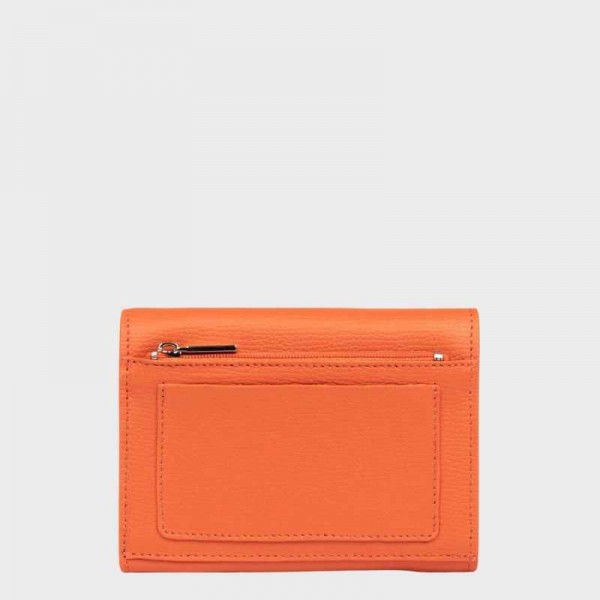 Lancaster - Portefeuille en cuir uni...