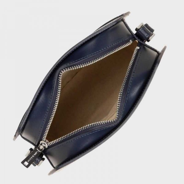 Lancaster - Sac demi-lune en cuir... Lancaster - Sac demi-lune en cuir...