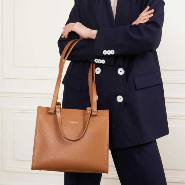 Lancaster - Sac cabas en cuir Sierra... Lancaster - Sac cabas en cuir Sierra...