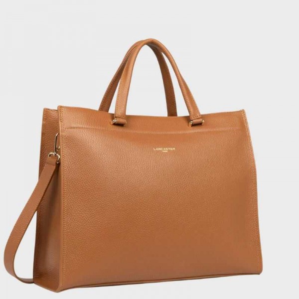 Lancaster - Grand sac cabas Foulonné... Lancaster - Grand sac cabas Foulonné...