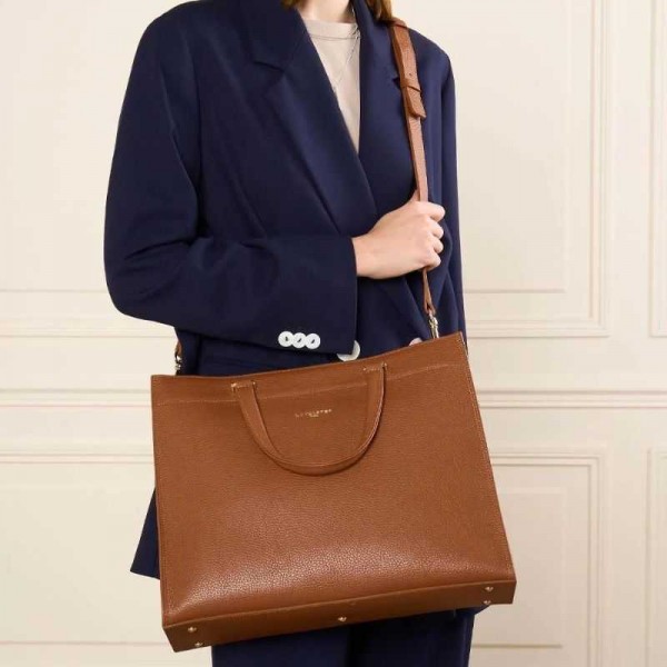 Lancaster - Grand sac cabas Foulonné... Lancaster - Grand sac cabas Foulonné...