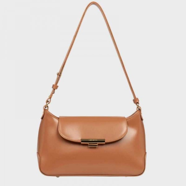 Lancaster - Sac besace en cuir Suave...