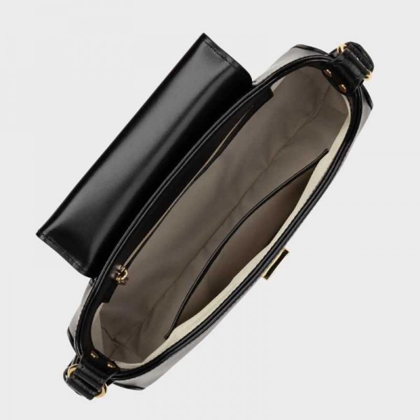 Lancaster - Sac besace en cuir Suave...