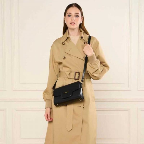 Lancaster - Sac trotteur en cuir... Lancaster - Sac trotteur en cuir...