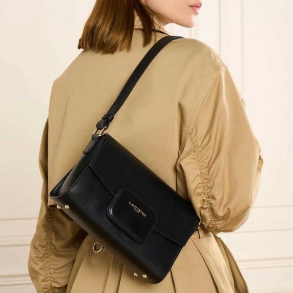 Lancaster - Sac trotteur en cuir... Lancaster - Sac trotteur en cuir...