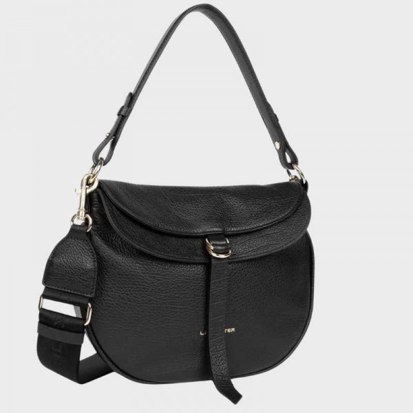 Lancaster - Sac besace en cuir Dune... Lancaster - Sac besace en cuir Dune...