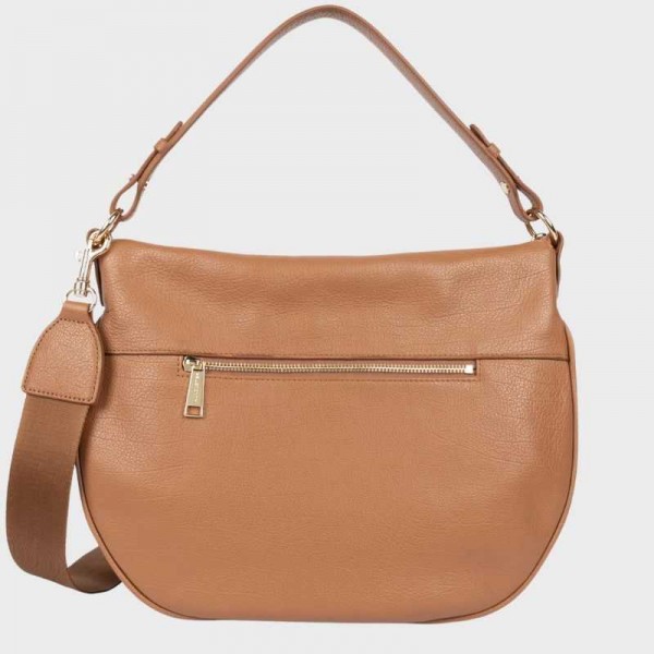 Lancaster - Grand sac besace en cuir...