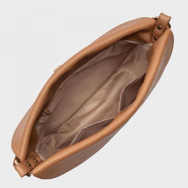 Lancaster - Grand sac besace en cuir...