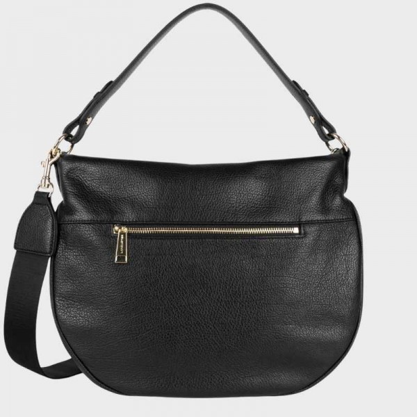 Lancaster - Grand sac besace en cuir...