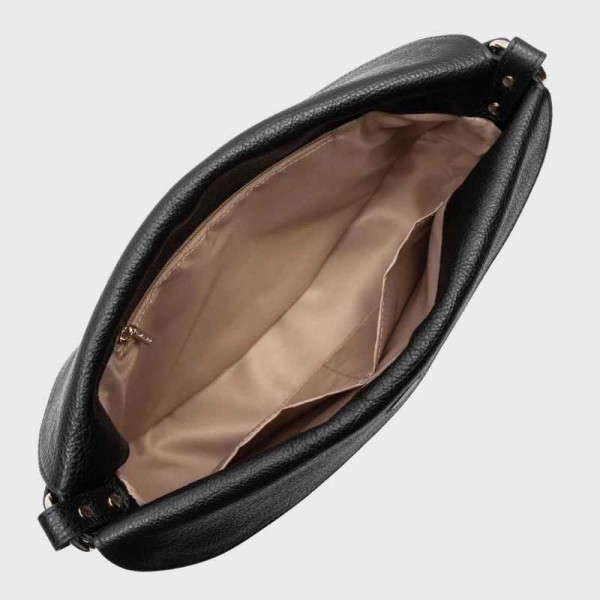 Lancaster - Grand sac besace en cuir...