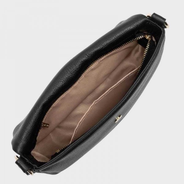 Lancaster - Sac besace en cuir Dune... Lancaster - Sac besace en cuir Dune...