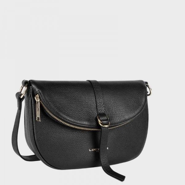 Lancaster - Sac besace en cuir Dune... Lancaster - Sac besace en cuir Dune...