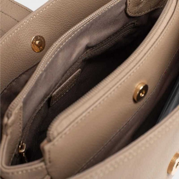 Hexagona - Sac porté épaule en cuir Luna