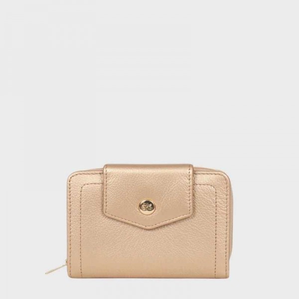 Hexagona - Portefeuille à rabat en...