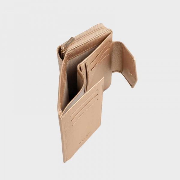 Hexagona - Portefeuille à rabat en...