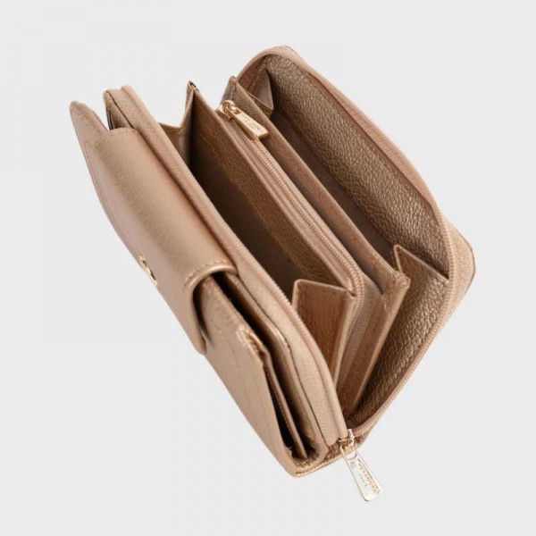 Hexagona - Portefeuille à rabat en...