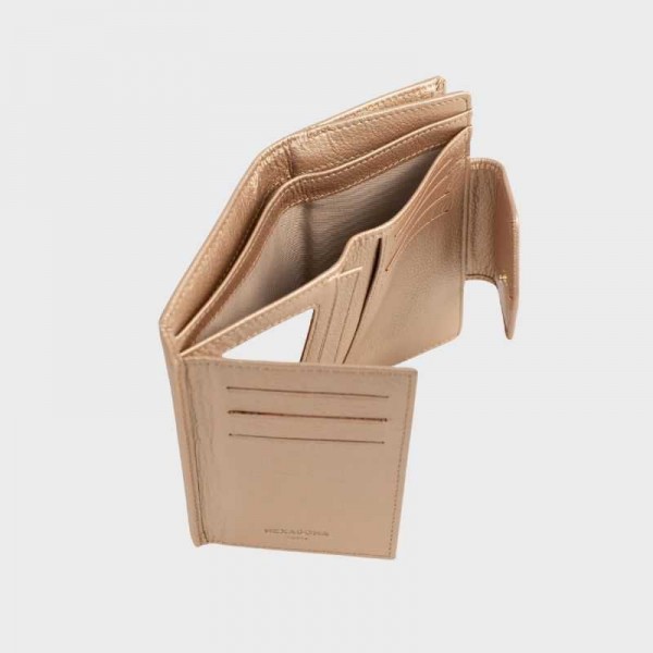 Hexagona - Portefeuille RFID en cuir...