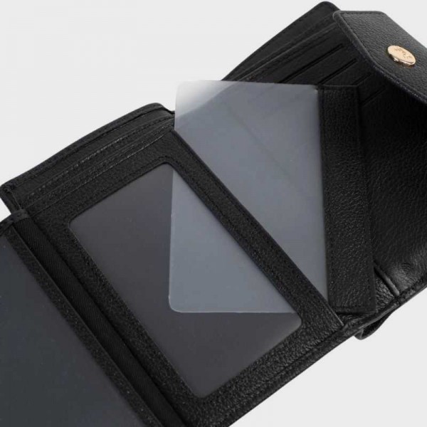 Hexagona - Portefeuille RFID en cuir...