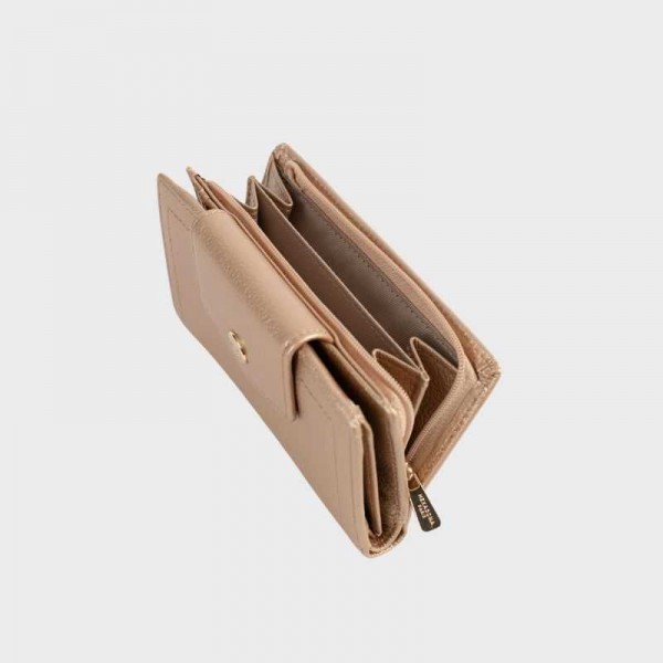 Hexagona - Portefeuille RFID en cuir...