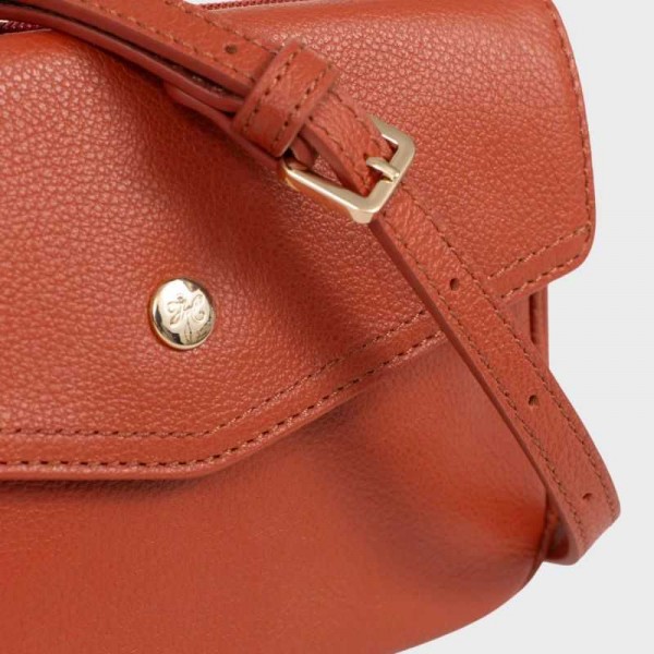 Hexagona - Sac bandoulière en cuir Luna