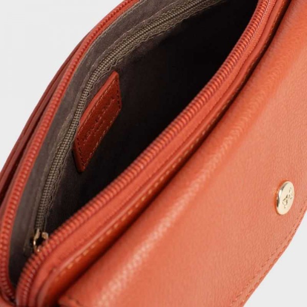 Hexagona - Sac bandoulière en cuir Luna